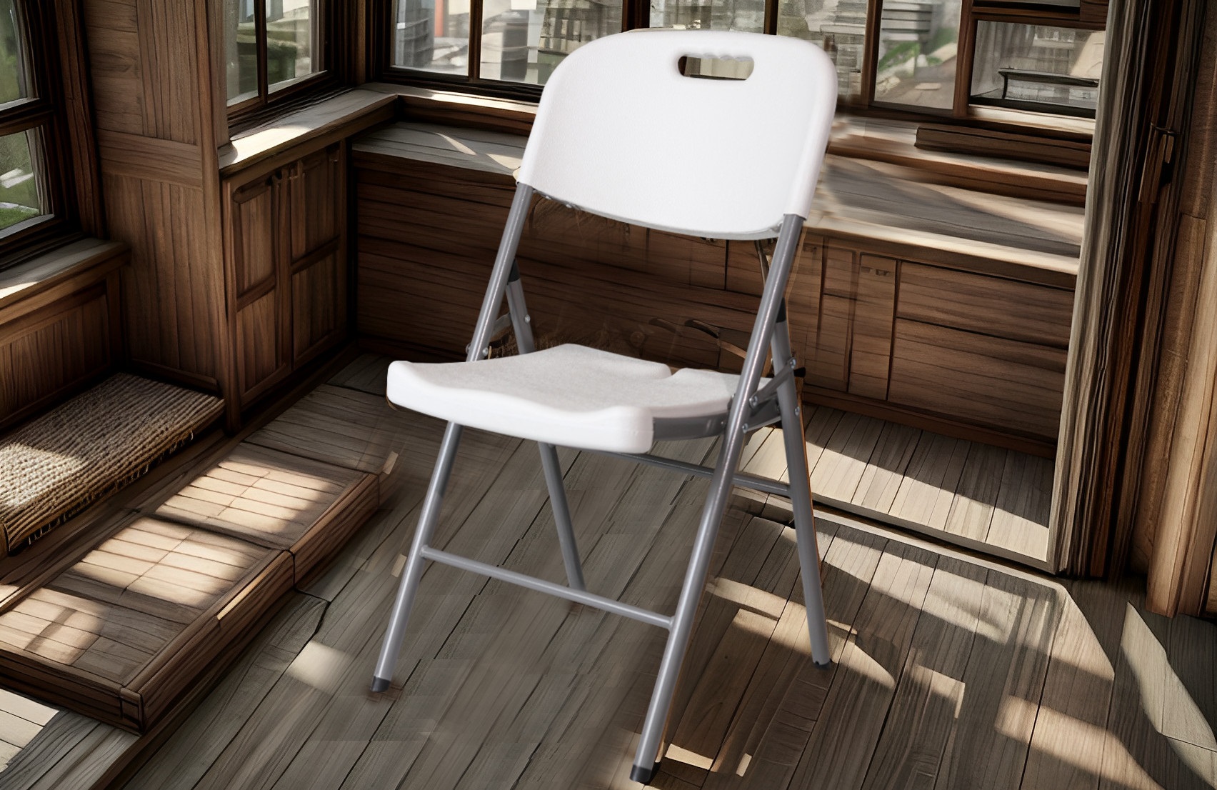 chaises en plastique